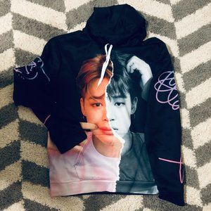 BTS JIMIN black hoodie sweatshirt